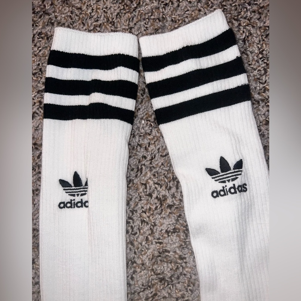 ADIDAS thigh high socks